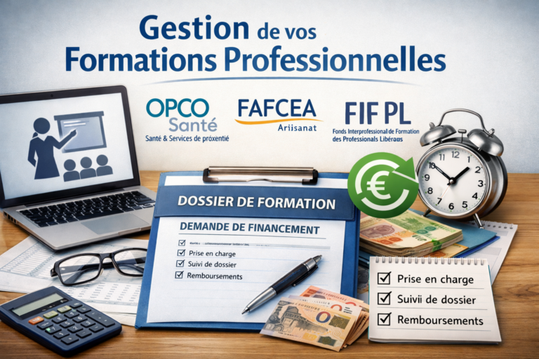 Formation continue, Dossier de formation, OPCO, FIF, FAF, Gestion du personnel, Demande de prise en charge de formation, Formation, Secrétaire indépendante dans l’Aude, Secrétaire indépendante Aude 11, Secrétaire indépendante Narbonne, Secrétaire indépendante Perpignan, Secrétaire indépendante Lézignan-Corbières, Secrétaire indépendante Occitanie, Secrétaire indépendante pour particuliers, Secrétaire indépendante, crédit d’impôt, Aide administrative pour particuliers, Carte d’identité, Carte grise, Carte Vitale, Démarches administratives, Retraite, Déclaration d’impôt, Aide à la rédaction de courriers, Secrétaire indépendante pour professionnels, Assistance administrative professionnelle, Secrétariat administratif, Assistante administrative, Assistance à distance, Travail en distanciel, Prestation de services administratifs, Secrétariat médical, Gestion du tiers payant, Pré-comptabilité, pré comptabilité, Gestion pré-comptable, Gestion du personnel RH, Ressources humaines, Rédaction de courriers, Rédaction administrative, Services de secrétariat